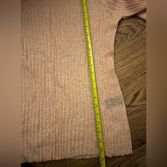 Rag & bone donna ribbed mohair angora wool long sleeve top size large - Picture 6 of 7